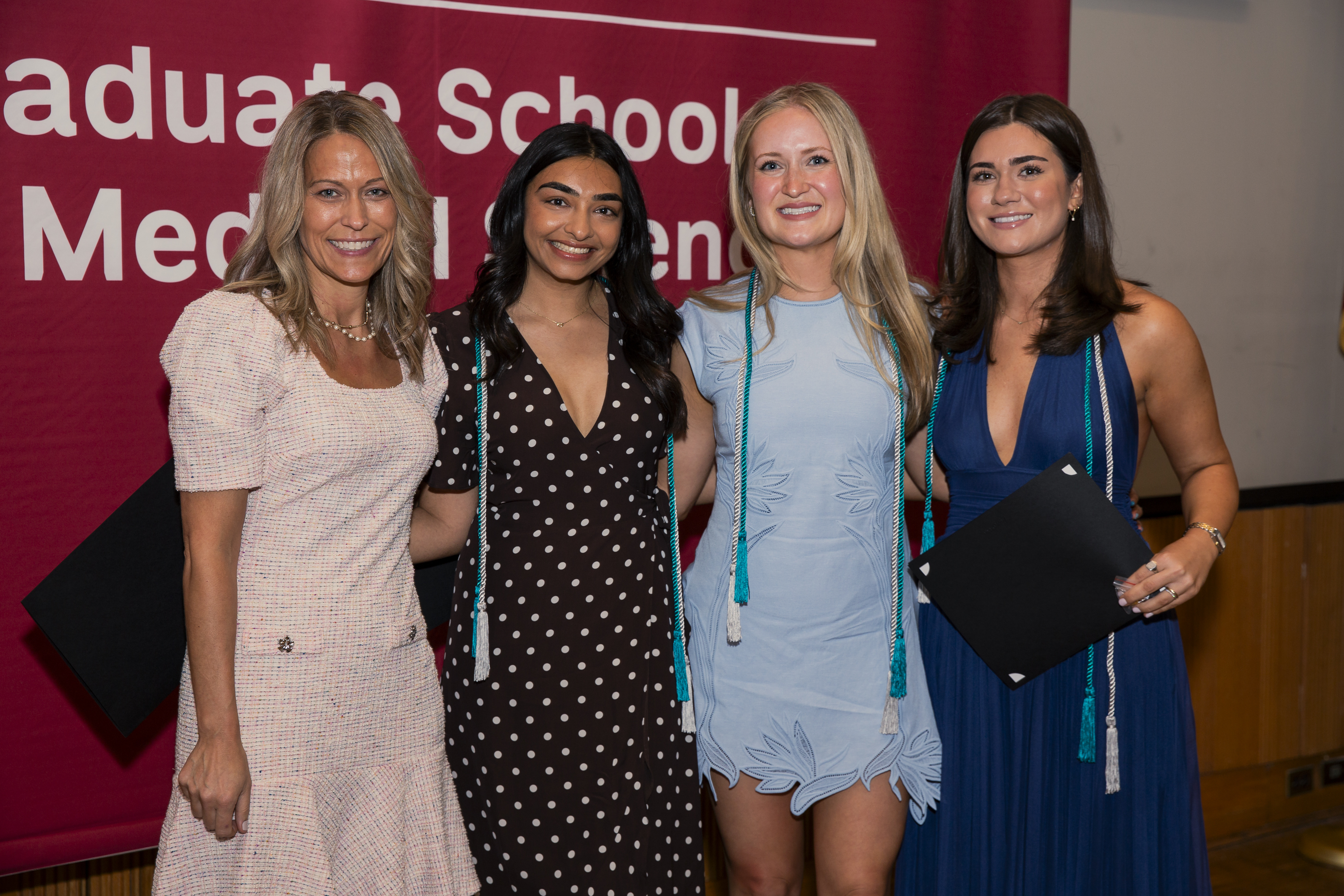 Physician assistant students pose for a photo