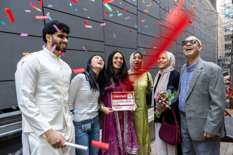 Match Day celebration