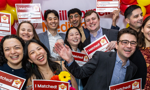 Student on Match Day