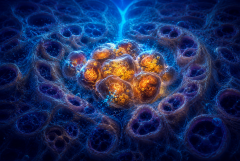prostate cancer cell with cholesterol