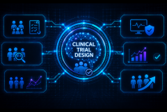 AI for clinical trial design