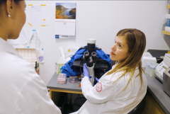 Dr. Siolas pancreatic cancer researcher